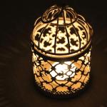 The Purple Tree Iron Moroccan Cage Tealight Candle Holder, (Pack of 1) , Diwali Candle Holder, tealight Holder, Diwali Gift, Best Gift for Diwali Decor, Diwali Decoration , Christmas Candle Holder