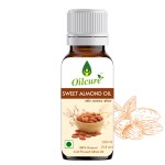 Oilcure Sweet Almond Oil | Cold Pressed | Edible - 100 ml