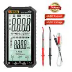 amiciSense AC/DC Digital Multimeter 6000 TRMS Voltmeter Ammeter Resistance Capacitance Frequency Tester with Non-Contact NCV Test and 2xAAA Battery