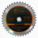 VOLTZ 10 Inch 40 Teeth Carbide-Tipped Professional Woodworking Saw Blade for VZ MS-255 Miter Saws