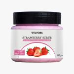 Velvora Natural Strawberry Scrub For Revitalizing Skin,Face Whitening,Glowing Skin Suits Both Oily & Dry Skin for Both Women & Men Scrub (100 gm)