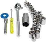 HTC YUV mayureshcollection Aiwa 10 Pieces Hand Tools Wrench Set Spanner Set Tool Kit Socket Set (Pack of 10)