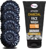 Badahair Activated Charcoal Bath Soap And Face Wash (Combo Of 5)