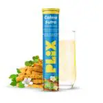 PLIX Ashwagandha with Bhringraj & Brahmi,15 Effervescent Tablets Single Tube (Pack of 1) | Blend of Ayurvedic Herbs which helps with Muscle recovery |