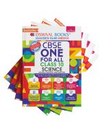 Oswaal CBSE One for All Class 10 English, Science, Social Science & Math Standard (Set of 4 books) (For 2023 Exam)