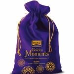 Derby Premia Golden Moments Eclairs Batuwa Pack | Assorted Cashew, Almond, Pistachio Toffees | Celebration Pack for Rakhi, Diwali | Return Gift, Anniversary Gift, Valentine|