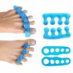 Royalkart Toe Stretchers For Overlapping Toes/Bunions/Plantar Fascitis/Hammer Toes|Toe Stretchers & Loop Dividers For Unisex| (Pack Of 2)