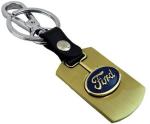 Blue Aura Aditya Traders Gold Metal Classy Ford Car Original Designer Car Locking Key Chain