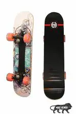 Smartcraft Skateboard Designed with a Pro Pattern, Skating Board Suitable for Kids and Adults, 27X6.6 inches