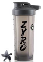 Zyro Gym Shakers For Protein Shake Gym Protein Shaker Bottle For /BCAA/ Protein Shaker Bottle, with Blender mixer Ball, Black, BPA-Free, Blue 750 Ml Shaker Bottle