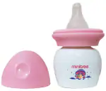 MINI TREE NEWBORN Baby Feeder MUSHROOM Shape, Anti-Colic Nipple, BPA Free, Infant Feeding Bottle | Pink | 60 ML