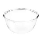 TREO Glass Solid Mixing Bowl - 1500ml, 1 Piece, Transparent