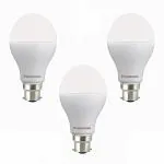 Panasonic Rechargeable B22 Emergency White LED Bulb (Pack of 3)