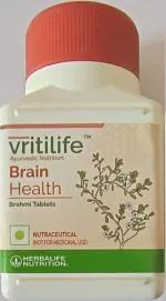 Herbalife Nutrition Vritilife Brain Health Tablets With Brahmi Herbs, 60 Tablets