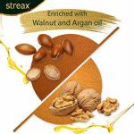 Streax Cream Hair Color for Unisex, 60ml - 5.66 Cinnamon Red (Pack of 8)