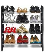Dozzer Plastic Collapsible Shoe Rack
