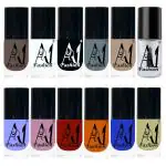 A1Fashion Quick Drying Long Lasting High Shine Nail Polish For Women and Girl Multicolor (Pack of 12)
