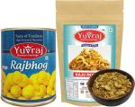 Yuvraj Sweets Rajbhog 1 kg and Kaju Mixture Snacks 400 gm pack