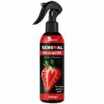 URBA Bbest Sensual Massage Oil for Couples | Alluring Tropical Full Body Massage Oil for Date Night & Nourishing Body | Non Staining Non Greasy Smooth Gliding Formula-Rose and Strawberry Scent