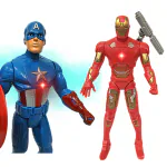 Kart In Box | Iron Man | Action Figures | Iron Man Toys | Captain America | Captain America Toy (Iron Man & Captain America - 2 in 1)