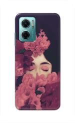 Tweakymod Printed Shy Girl Back Cover For Redmi 11 Prime 5G