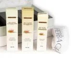 Herba Grace Valentine Gift Rice Water Shampoo,Conditioner 200ml Each,Facewash 100ml,Face Towel600GSM