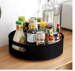 Groupon Black Plastic Multi- Function Rotating Tray