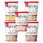 Dr. RBL's Corn Moong Dal Urad Dal Flaxseed Chickpea Flour Combo Pack of 5 (2500 g, Pack of 5)