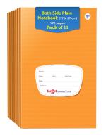 Target Both Side Plain | 172 Pages | 17 cms x 27 cms | Pack of 11