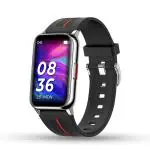 Pebble Aspire Fitness Tracker Smartwatch for Men Women, 1.57'' HD Color Screen, SpO2,24H Heart Rate Monitor,14 Days Battery Life,Female Cycle Tracker, 5ATM Waterproof, Gray (PFB09)