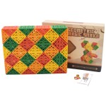 Hawkister QiYi Geometric Magic Snake Cube Twisty Puzzle Toys (48 Blocks), for Kids Age 6 Years & Up