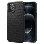 Spigen Matte Black TPU Back Cover For Iphone 12 Pro Max