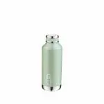 Vinod Bling Flask Water Bottle 500 ml - Fabricated High-Quality Stainless Steel Inside; Useful For Travelling, School, Office, Gym And College Etc (Light Green)