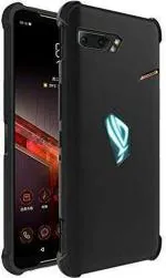 XOVO Back Cover for Asus Rog Phone 3 (Black, Dual Protection, Pack of 1)