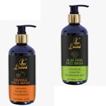 Laurvel Orange Facewash 250ml+Aloevera Facewash 250ml