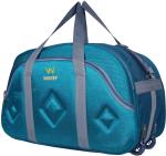 Wincey Wb999 Multicolor Polyester Duffle Bag With Wheels Strolley For Men And Women - 50 L