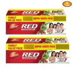 Dabur Red Gel Ayurvedic Toothpaste - 600g (150g x 4, Pack of 4) (Jumbo Saver Pack)
