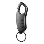 SAFETY NET, SPY CAMERA Mini Digital Audio Voice Activated Recorder MP3 Playback Dictaphone Keychain Indoor Outdoor Only Audio Recorder