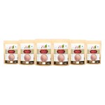 90's MILL Fresh Himalayan Black Salt Powder | Black Rock Salt Powder [All Natural, Sulphur-Rich, Kala Namak] An Essential and Flavorful Salt for Your Cooking Needs-400GM*6Pack