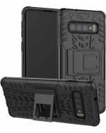 A ACCESSORIES KART Samsung S10 Black Plastic Auto Focus Back Cover