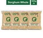 Goshudh Jowar 2 kg (500g X 4 Pack) Sorghum Whole