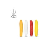 Rudra Centre 4 pcs of Tilak Sticks with Silver Tilak Stamp, 1.46 g