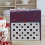 Kookee Metal Freestanding Tissue Paper, Napkin Holder for Home, Office, Kitchen, Hotel & Restaurant Dining Table, (5415)