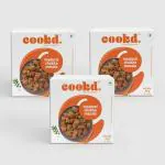 Cookd Madurai Chukka Masala 50gm (Pack of 3) | Ready To Cook in 15 Minutes | Can be cooked with Paneer, Vegetables, Chicken, Fish & Meat | No Added Flavours, Preservatives & Artificial Colors
