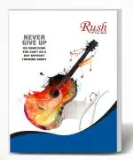 Rush Jumbo Notebook 4 Line with Gap (English) (180 Days) - Pack of 6 - (24 x 18 CM)