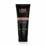 Love Earth Charcoal Peel Off Mask with Activated Charcoal and Neem Extracts For Acne, Pimples & Whiteheads removal 50g