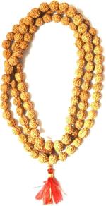 Shivoham Wood Rudraksha Mala 8 mm Necklace