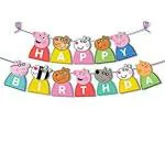 The Party Store Pepa Pig Birthday Banner