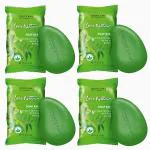 ORIFLAME-Love Nature Soap Bar - Antibacterial Neem & Basil (4 x 75 g)
