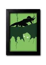 Blue Nexus Tarzan Wall Poster with Wall Frame Room Art Painting Collection A4 size 10x13